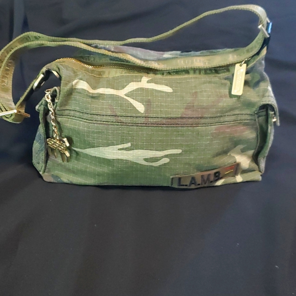 Gently Used - L.A.M.B. Bags | L.A.M.B. Gwen Stefani Camo Hobo